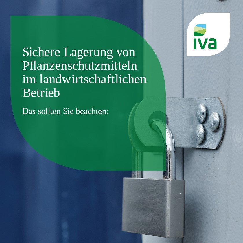 Sichere Lagerung von Pflanzenschutzmitteln im landwirtschaftlichen Betrieb