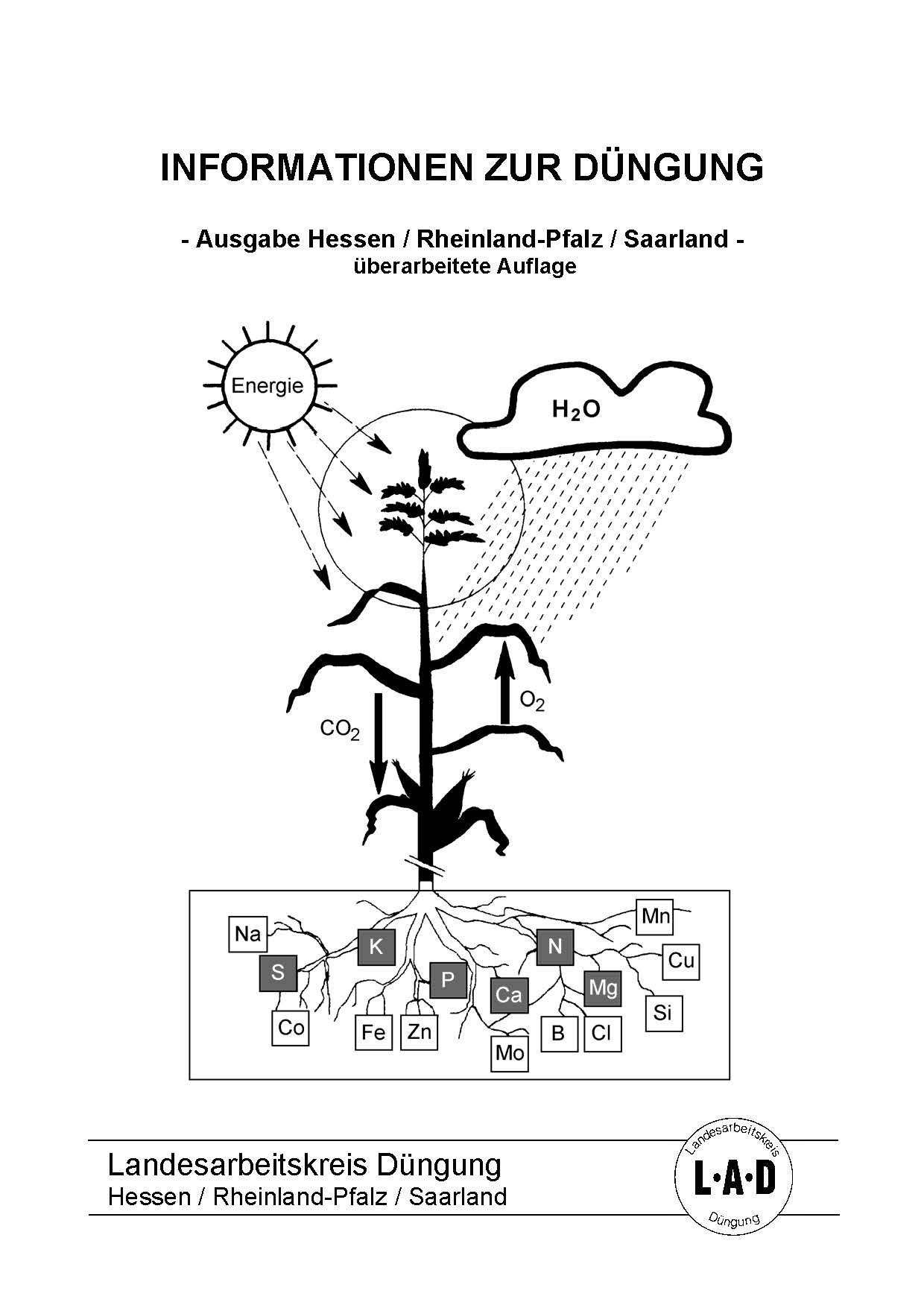 LAD-Broschüren: Informationen zur Düngung - Ausgabe Hessen/Rheinland-Pfalz/Saarland