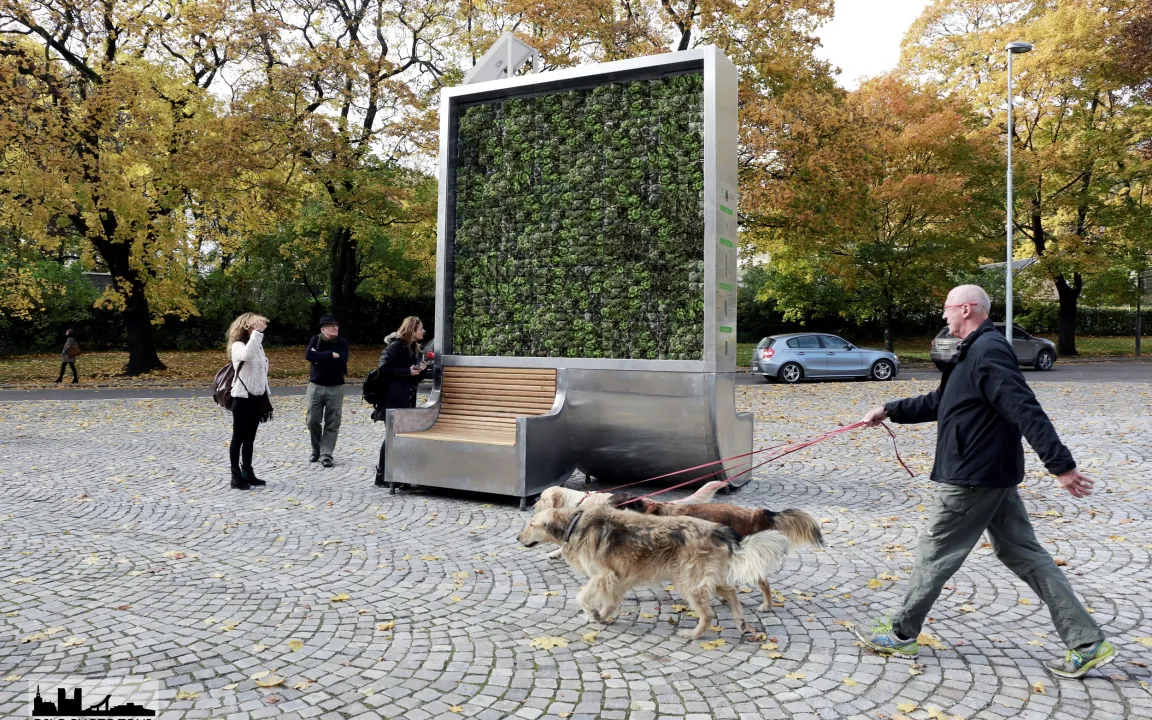 Pflanzlicher Filter zum Durchatmen