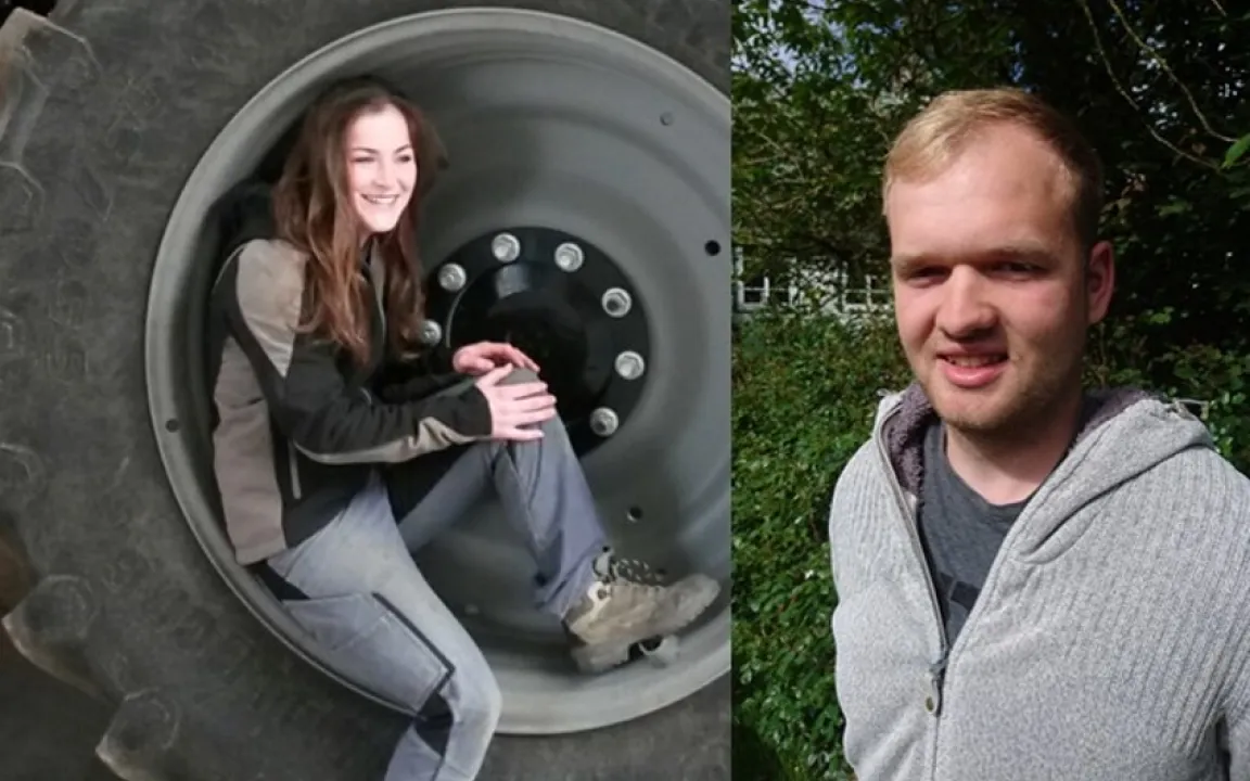 Azubis Jacqueline und Jannek: Landwirtschaft ist ihr Ding