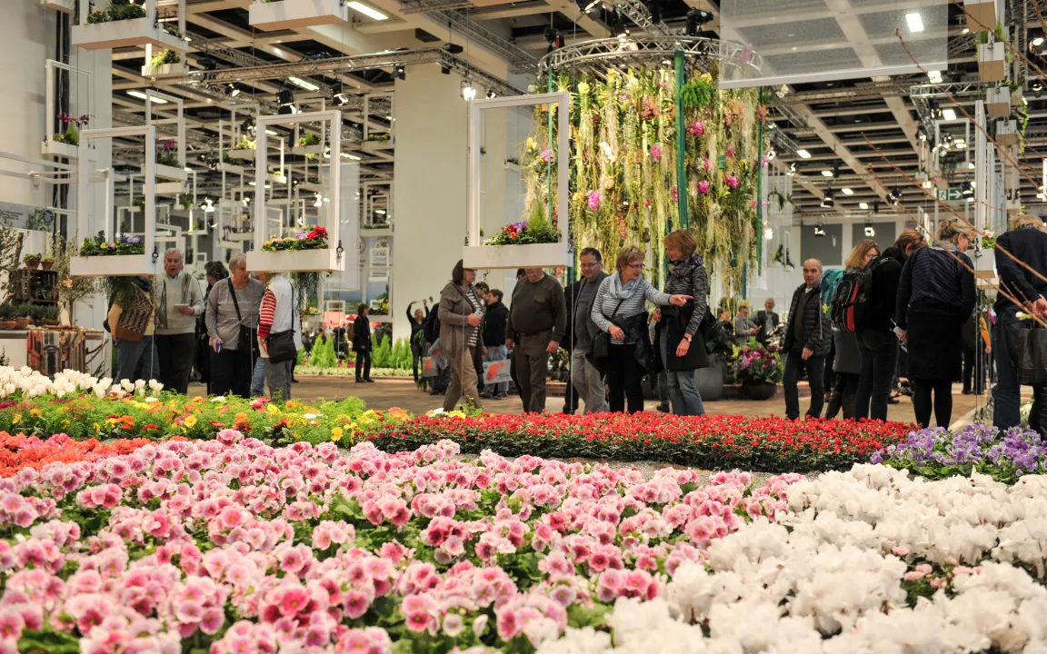 Messe-Nachlese: Die Blumenhalle auf der Grünen Woche 2018