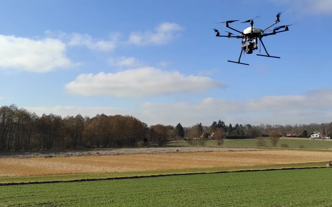 Pflanzenschutz mit Drohnen