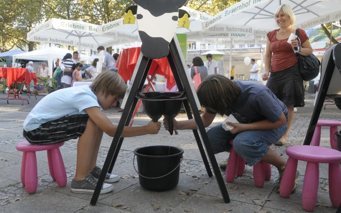 "Erlebnis: Bauernhof mobil" in Köln war ein echtes Erlebnis