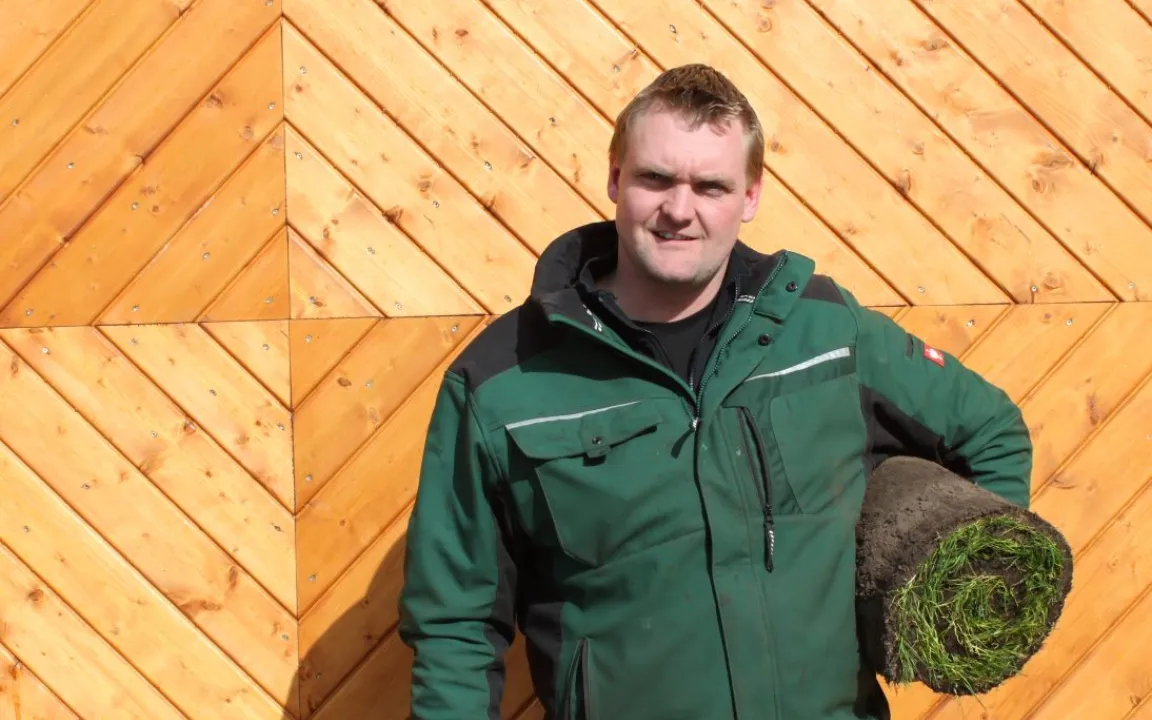 Deshalb ist Rollrasen so schön