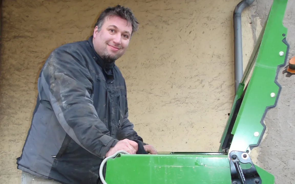 Klaus Geckeler wirtschaftet jetzt wieder konventionell