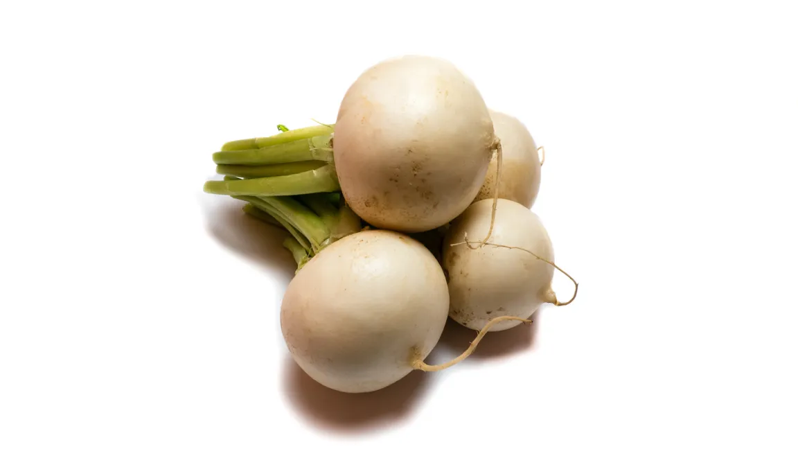 Mairüben sind eine besondere Form der Speiserübe. Foto: iStock