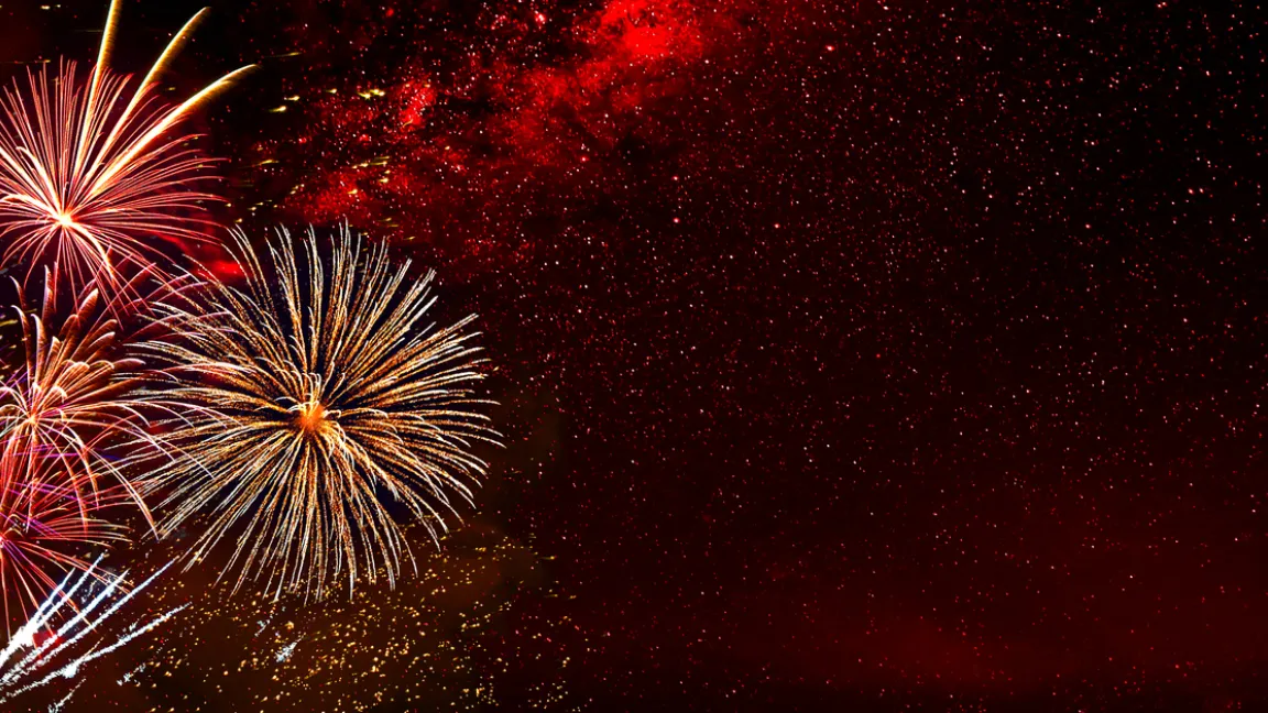 Mit einem Feuerwerk wird das neue Jahr begrüßt. Foto: iStock