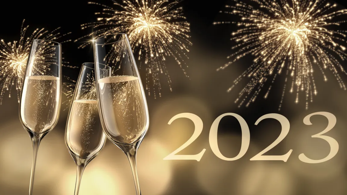 Am 31. Dezember um Mitternacht wird auf das neue Jahr angestoßen. Foto: iStock