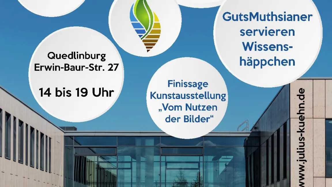 Plakatmotiv für den Tag der offenen Tür am 1. Juni 2018. Foto: JKI