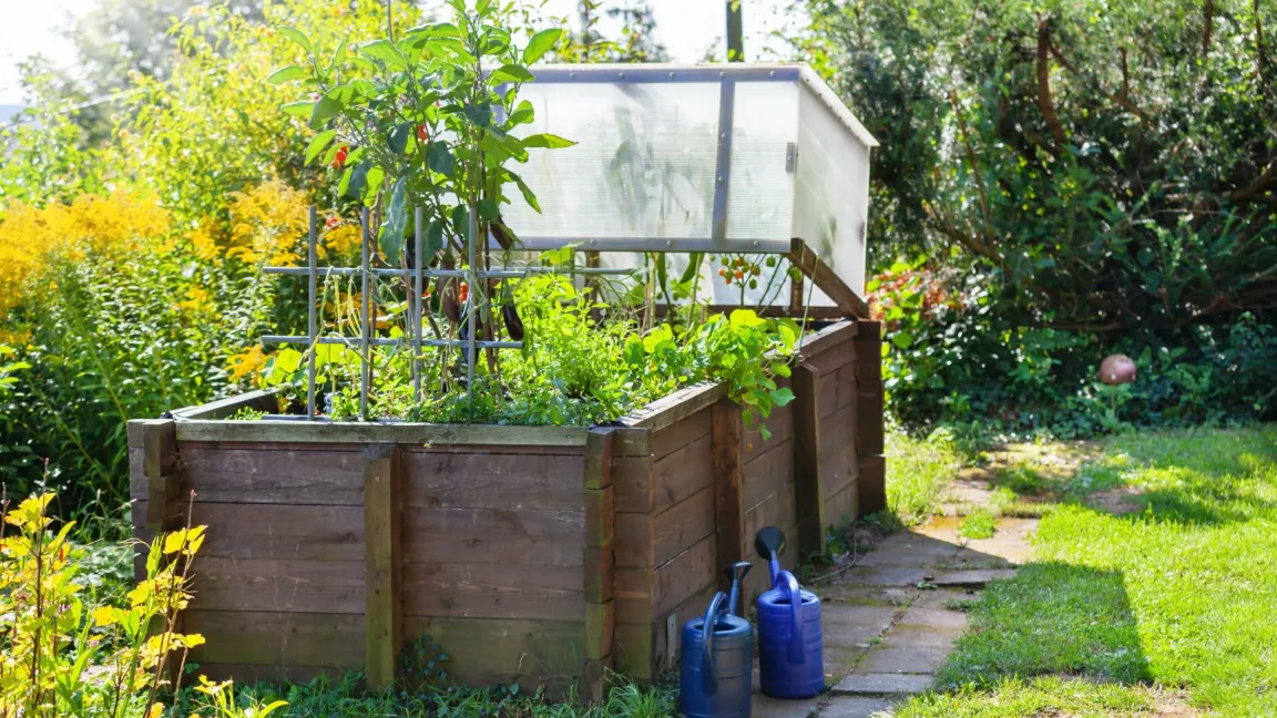 Das Hochbeet – der Garten im Garten. Foto: Shutterstock