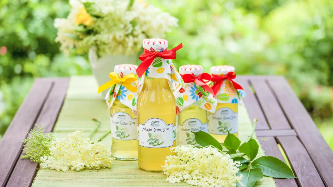 Vielfache Verwendung, zum Beispiel als Sirup. Foto: Fotolia