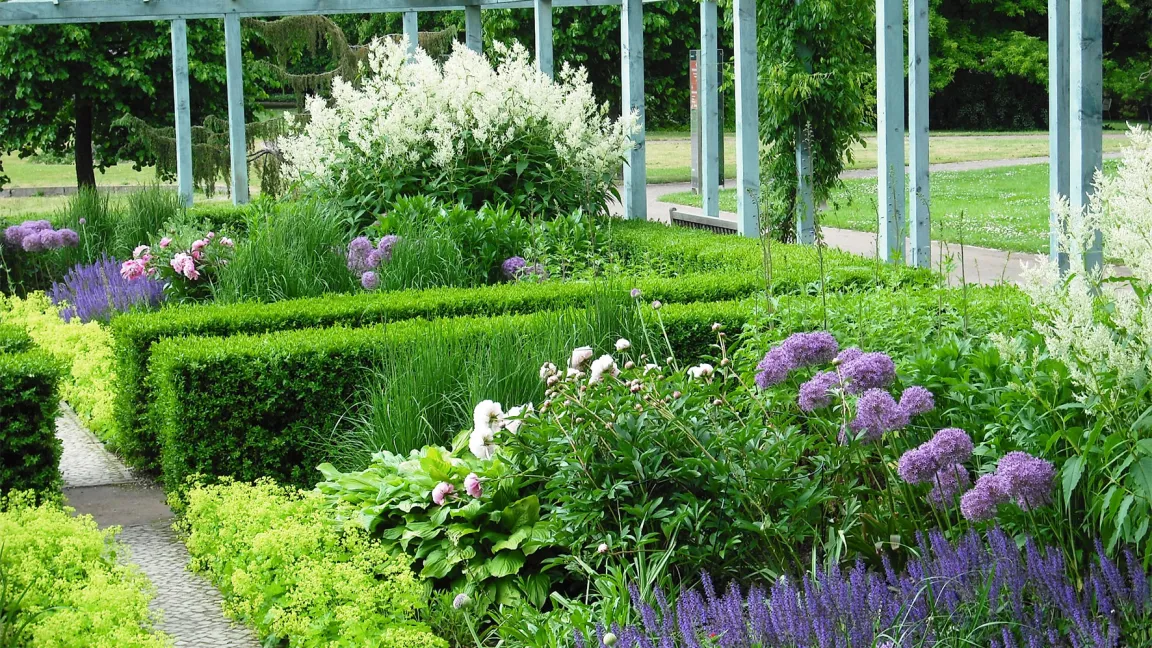 Auf der IGA werden verschiedene Themengärten, wie hier der Karl-Förster-Garten, gezeigt. Foto: IGA Berlin/Grün Berlin