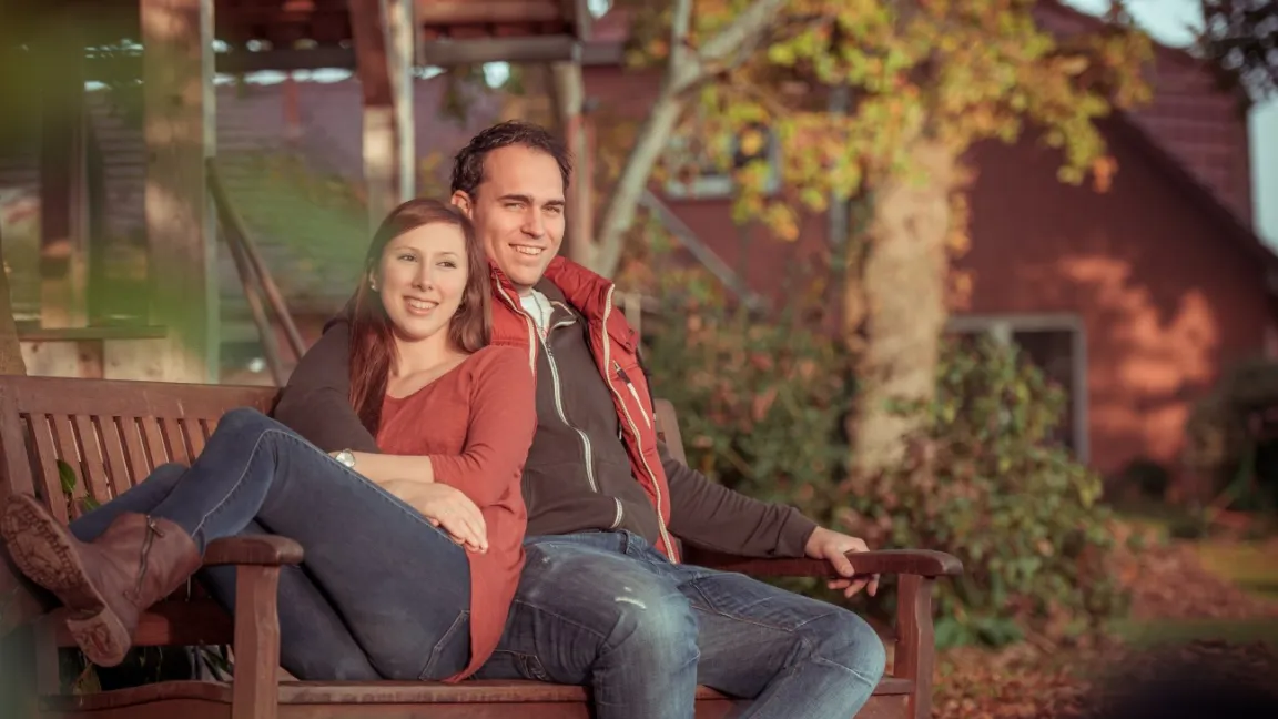 Marie-Luise Meyer und Renè Wengelewski aus Hilgermissen (Niedersachsen) belegten mit ihrem emotionalen Clip Platz 5 im diesjährigen Clip my Farm-Wettbewerb. Foto: Meyer/Wengelewski