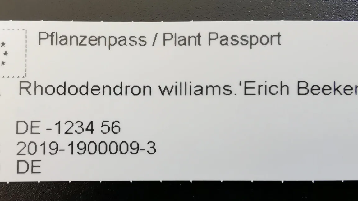 Ein "Reisepass" aus Deutschland. Foto: JKI