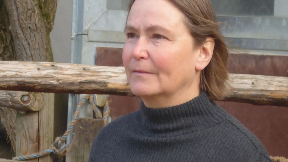 Eva-Maria Rapp, die Leiterin des Schulbauernhofs in Pfitzingen. Foto: Schulbauernhof Pfitzingen