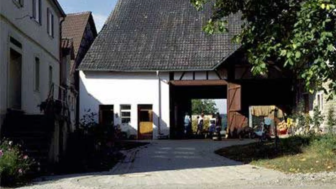 Der Schulbauernhof Pfitzingen wurde 2008/2009 als offizielles UNESCO-Projekt der Bildung für nachhaltige Entwicklung anerkannt. Foto: Schulbauernhof Pfitzingen