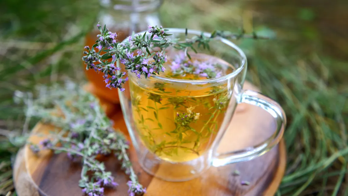 Thymian eignet sich auch als Heilmittel, zum Beispiel in Tees. Foto: istock