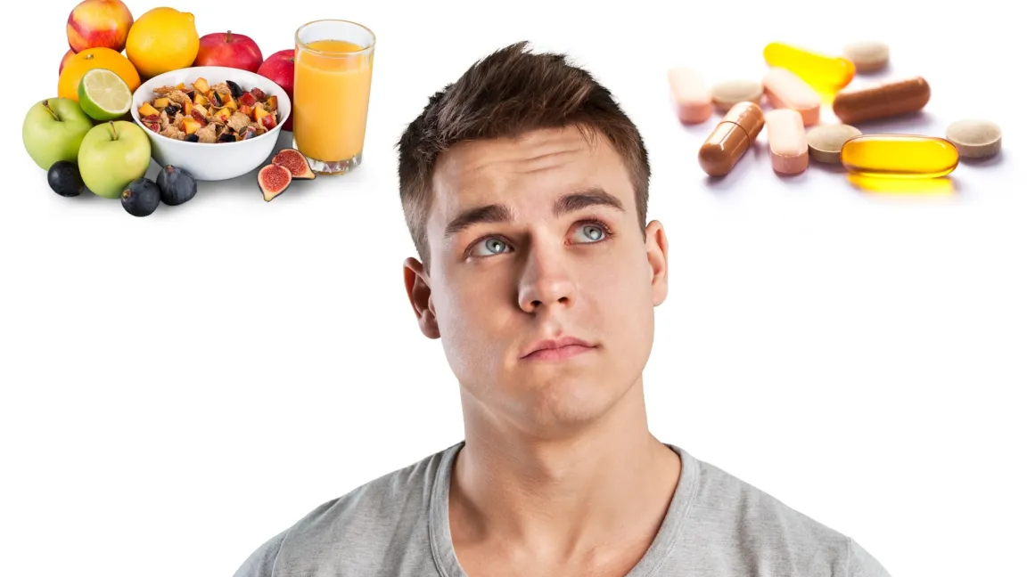 Nahrungsergänzungsmittel enthalten neben Vitaminen und Mineralstoffen teilweise auch andere Stoffe mit physiologischer Wirkung - wie Aminosäuren, Fettsäuren, Pflanzenextrakte oder Mikroorganismen. Bei einer ausgewogenen Ernährung sind sie allerdings überflüssig. Foto: Fotolia