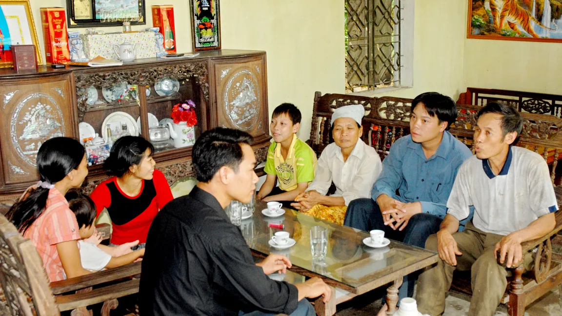 Die Familie ist zu bescheidenem Wohlstand gekommen. Foto: CropLife International