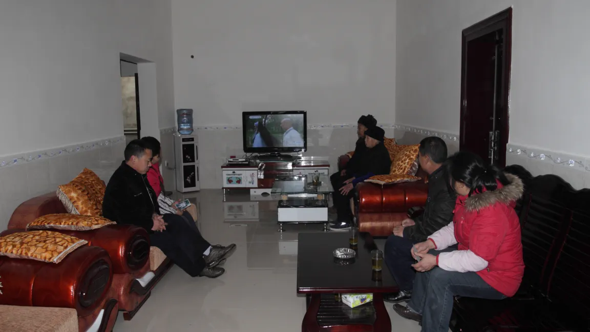 Wang Hengming lebt mit seiner Familie und seinen Eltern in dem Dorf Xinglong, nahe der Grostadt Guanghan. Foto: CropLife International