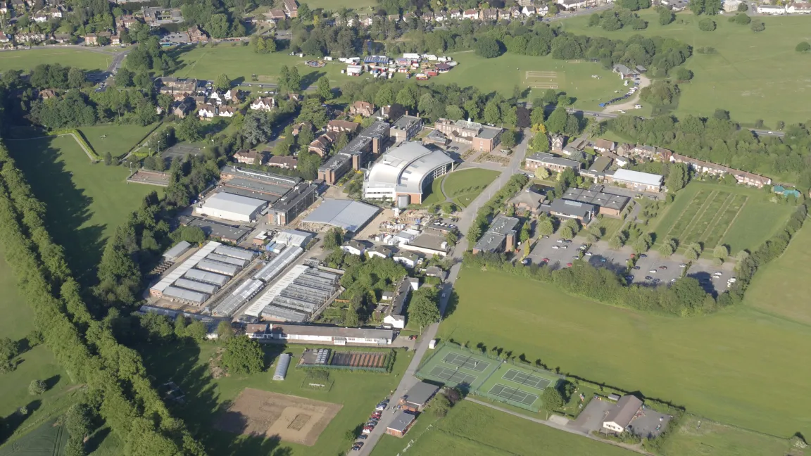 Das Rothamsted Research Center. 
Copyright: Rothamsted Research Ltd