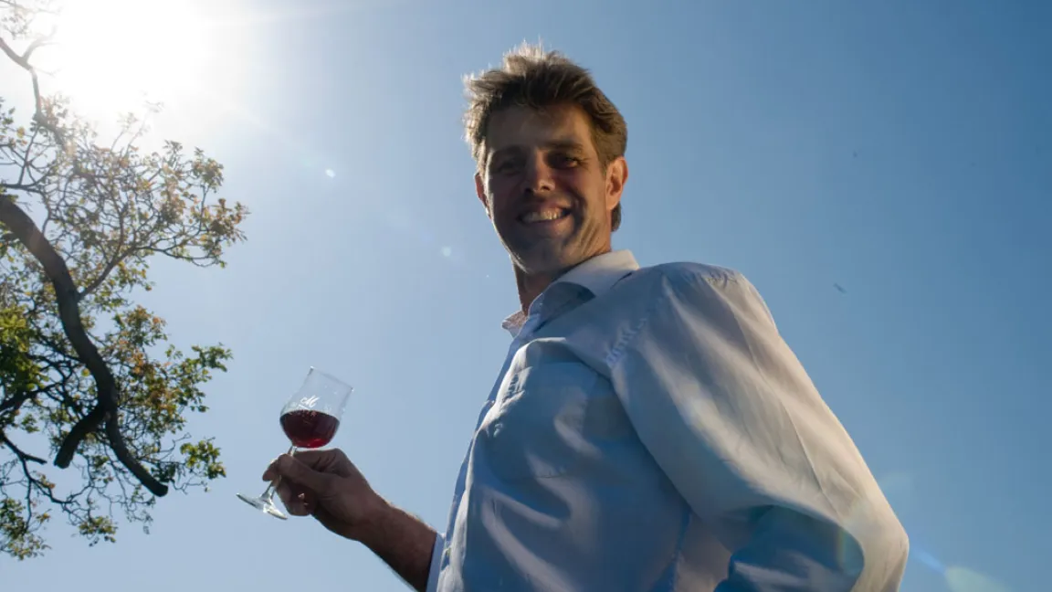 Axel Müller ist Winzer in Flörsheim-Dalsheim (Rheinland-Pfalz). Foto: Axel Müller