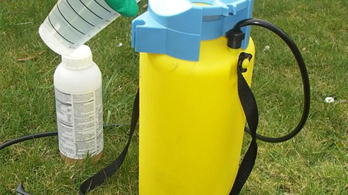 Bleiben Restmengen übrig, sollten diese 1:10 verdünnt und gleichmäßig auf die zuvor behandelten Flächen ausgebracht werden.
Quelle: Matthias Wiedenau