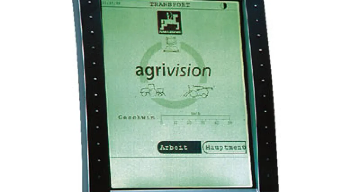 Bordrechner.
	Quelle: Amazonen-Werke, Hasbergen