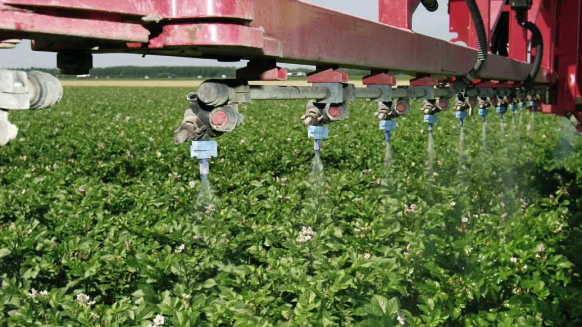 Bei gleicher Intensität sinken die Risiken - so beschreibt das JKI die Tendenz bei der Pflanzenschutzmittel-Anwendung in Deutschland. Foto: Bayer CropScience