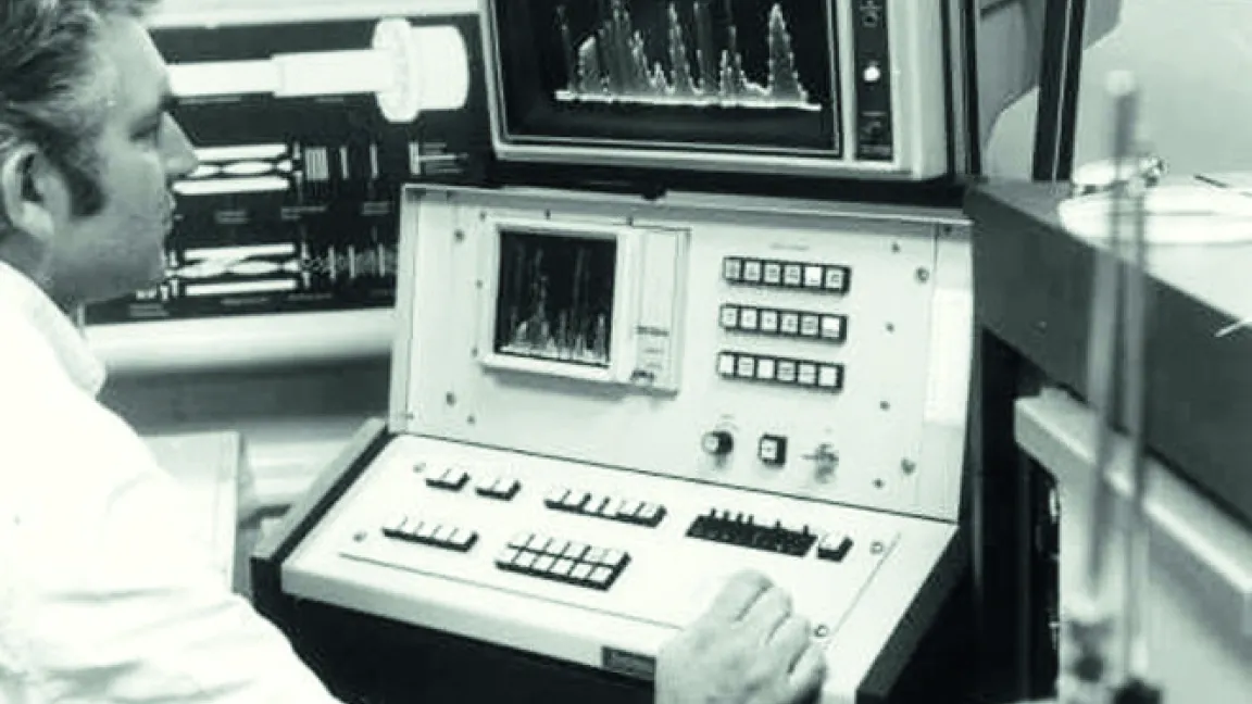 Die elektronische Datenverarbeitung beschleunigte viele Prozesse und vereinfachte den internationalen Datenabgleich. Foto: BASF SE