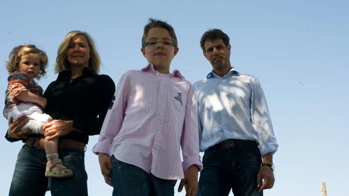 Die Familie Müller. Das Familienweingut ist fast 400 Jahre alt. Foto: Axel Müller