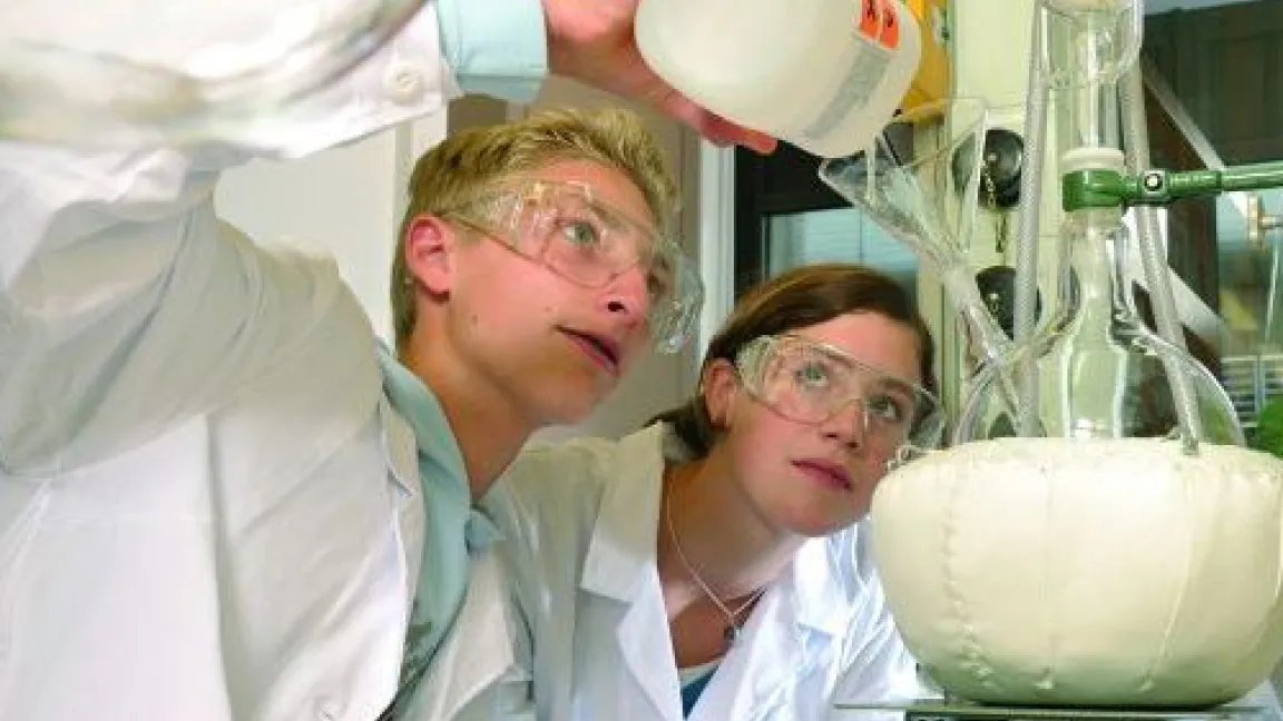Forschung zum Anfassen erleben Schüler im Baylab plants.
Quelle: Bayer CropScience