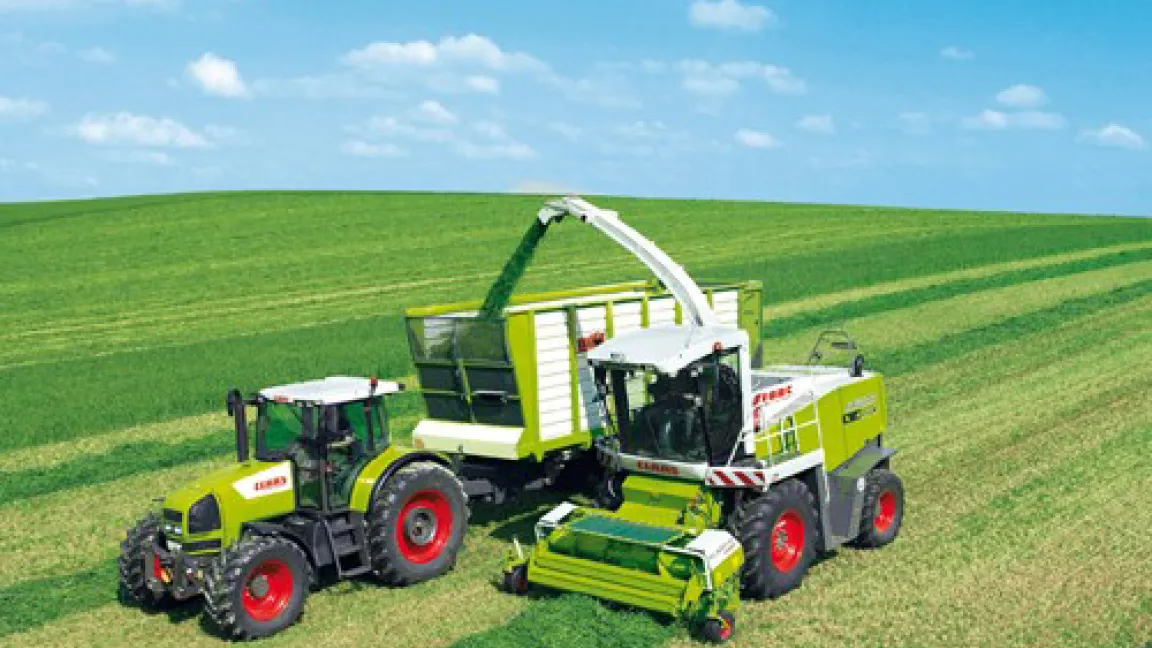 Gas aus Gras Quelle: Claas