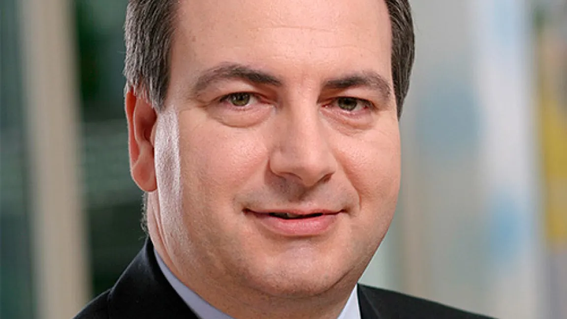 Hans W. Reiners, BASF, Präsident von CropLife International, Brüssel.