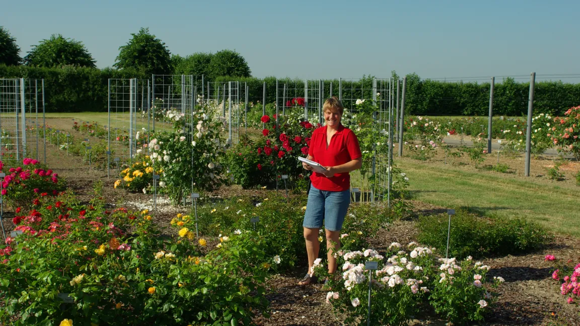 Susanne Haslage "in Action". Foto: Angelika Sontheimer