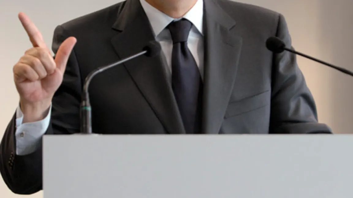 Die EFSA berät unter anderem politsche Entscheidungsträger wie den Präsidenten der EU-Kommission José Manuel Durao Barroso. Foto: EFSA