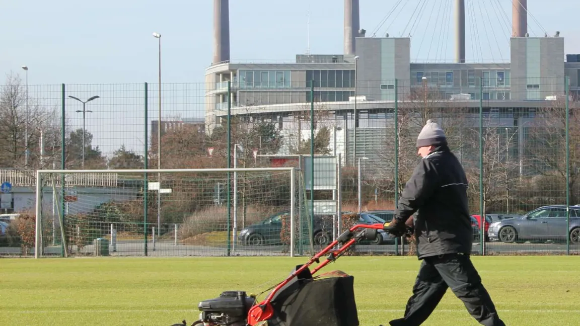 Der Rasen in der Volkswagen-Arena ist ganzjährig in einem guten Zustand. Foto: VfL Wolfsburg