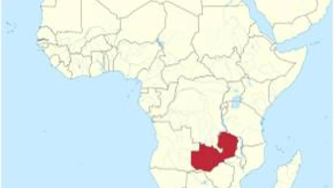 Die Republik Sambia ist mehr als doppelt so groß wie die Bundesrepublik Deutschland.