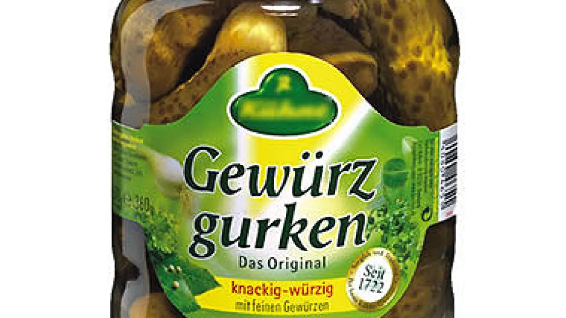 Obst- und Gemüsekonserven gehören zu den gefragten deutschen Exportwaren.
Quelle: Carl Kühne KG