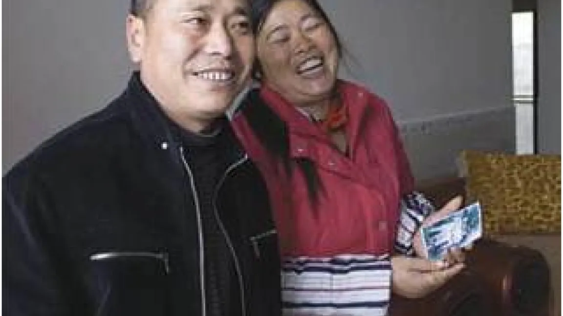 Landwirtschaftliche und ertragsorientierte Anbaumethoden ließen das jährliche Einkommen auf 20.000 Yuan (etwa 3.000 US-Dollar)anteigen. Foto: CropLife International