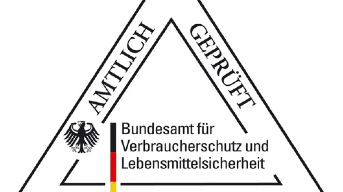 Zugelassene Pflanzenschutzmittel sind an diesem Zeichen zu erkennen.