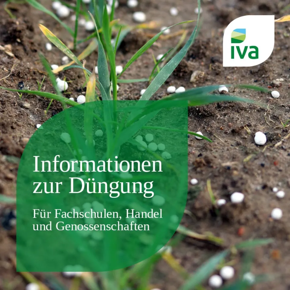 Neue Broschüre: Informationen zur Düngung – Für Fachschulen, Handel und Genossenschaften