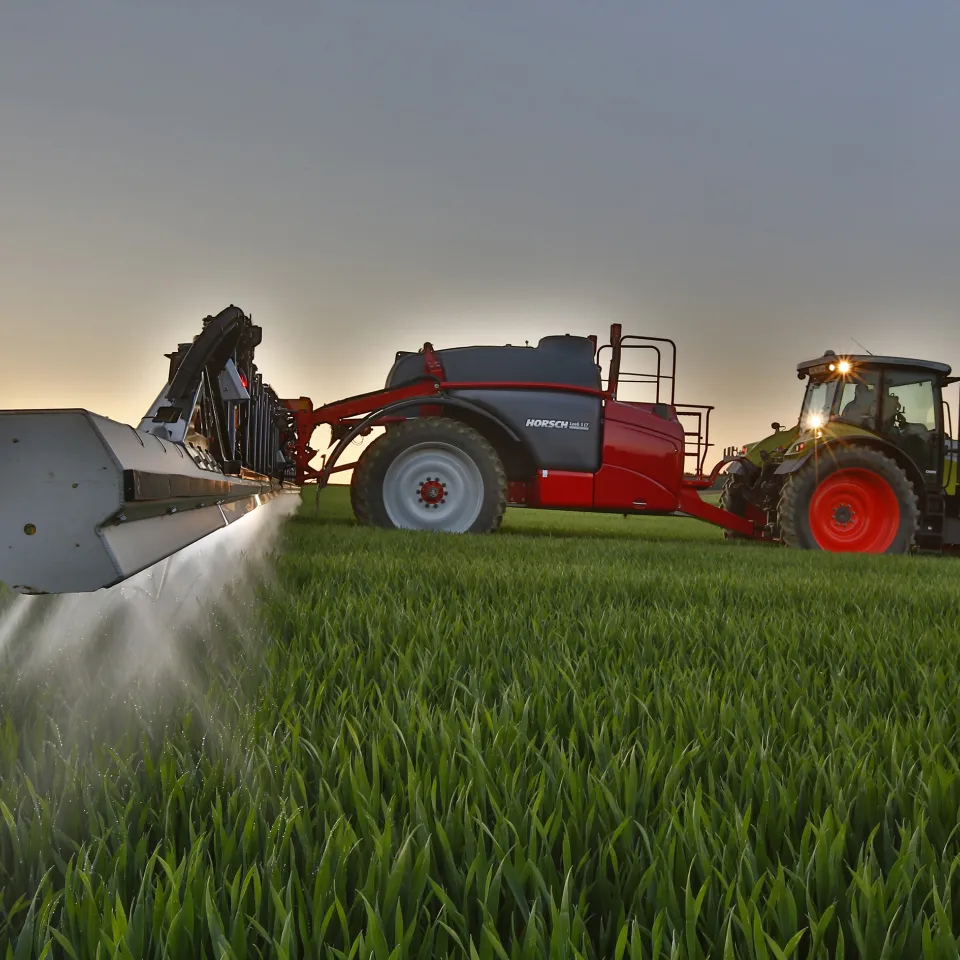 Moderne Technik im Pflanzenschutz weit verbreitet