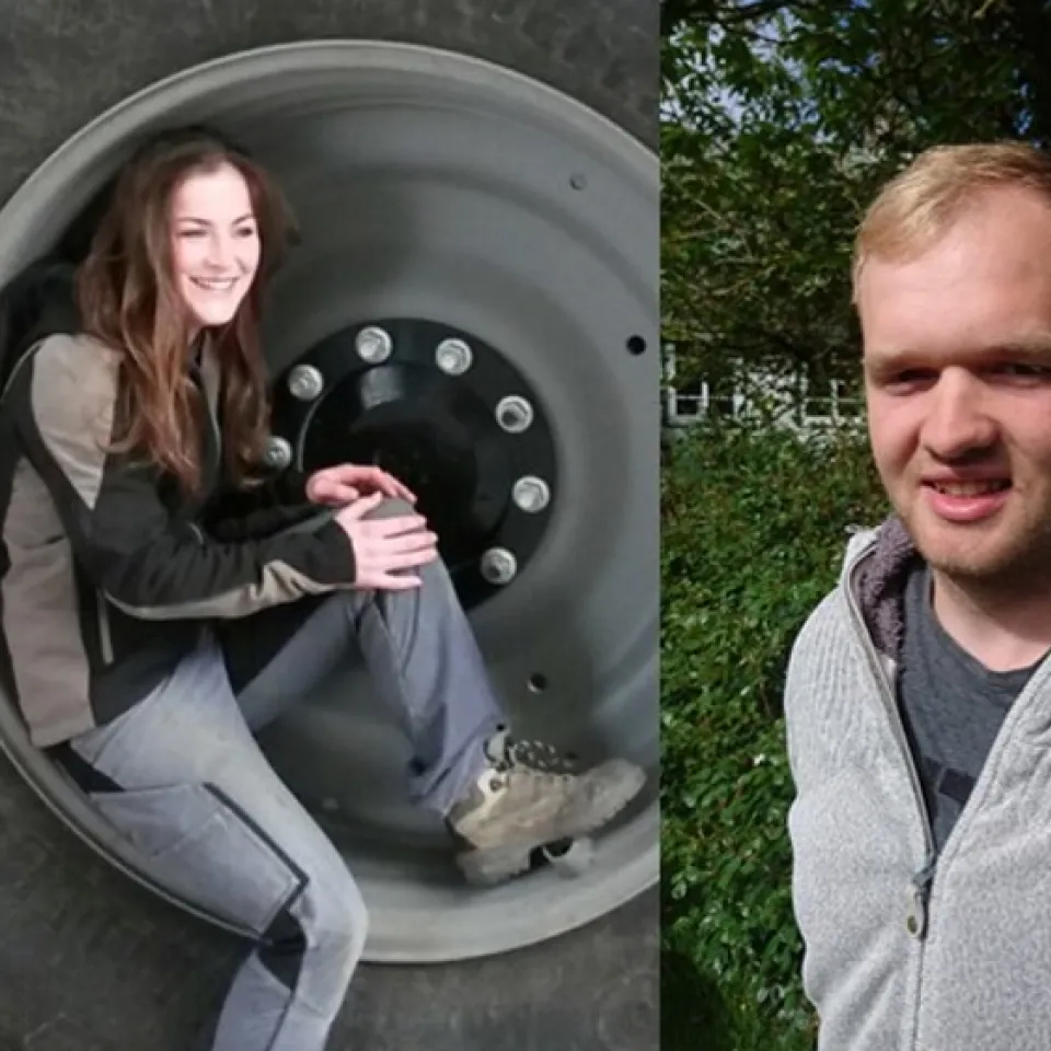 Azubis Jacqueline und Jannek: Landwirtschaft ist ihr Ding