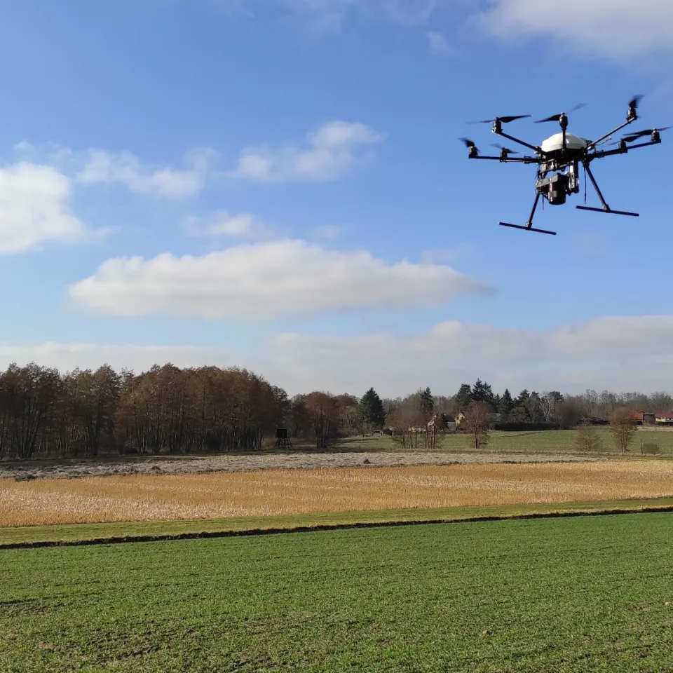 Pflanzenschutz mit Drohnen