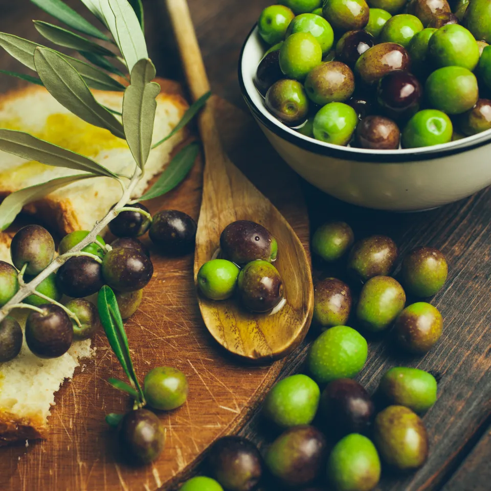 Oliven: die gesunden Früchte des Olivenbaums