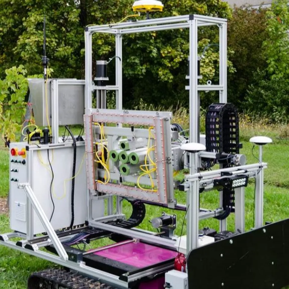 Robotik ist die Zukunft im Weinberg