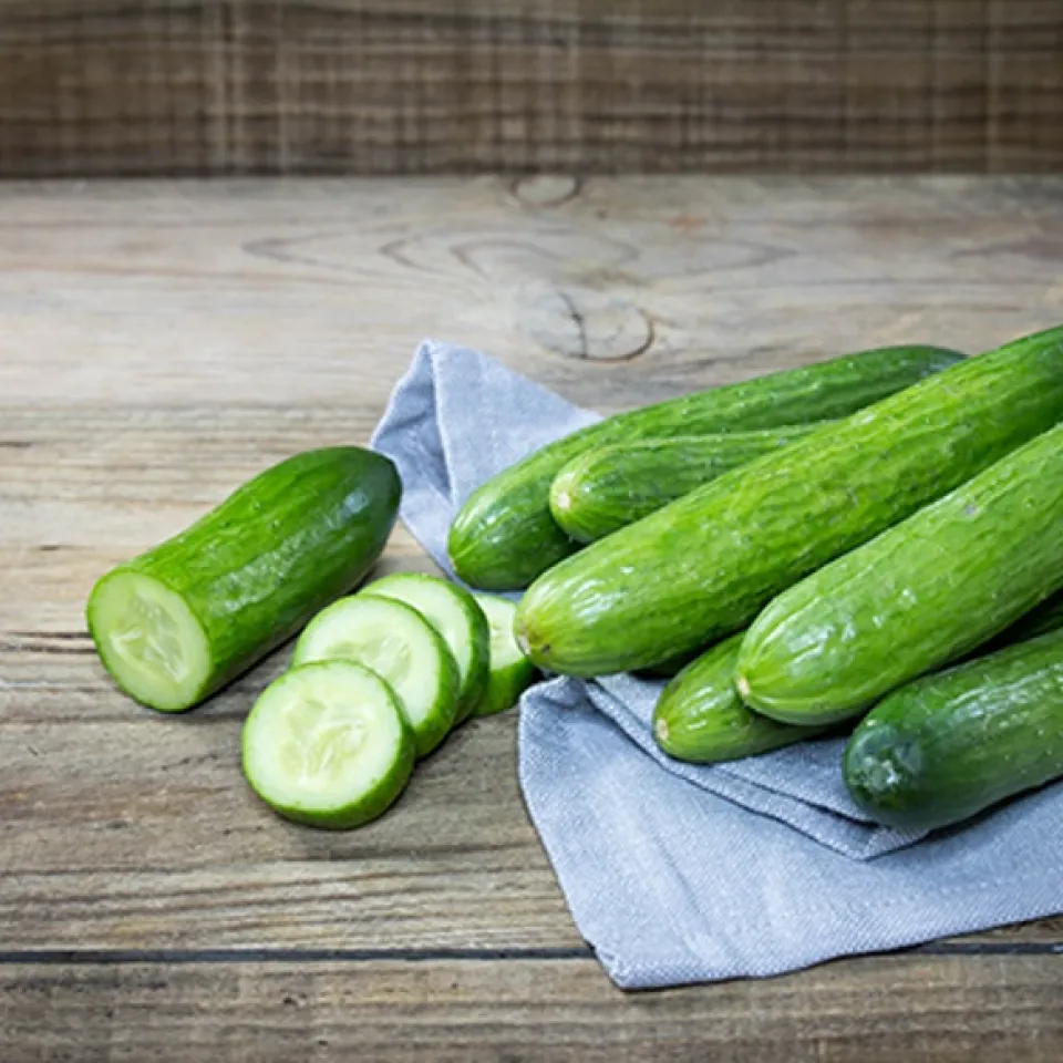 Gurken – gut waschen, aber nicht schälen