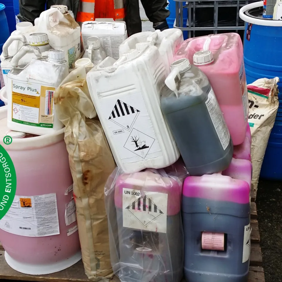 PRE 2019: Rücknahme und Entsorgung von unbrauchbaren Pflanzenschutzmitteln und Agrarchemikalien