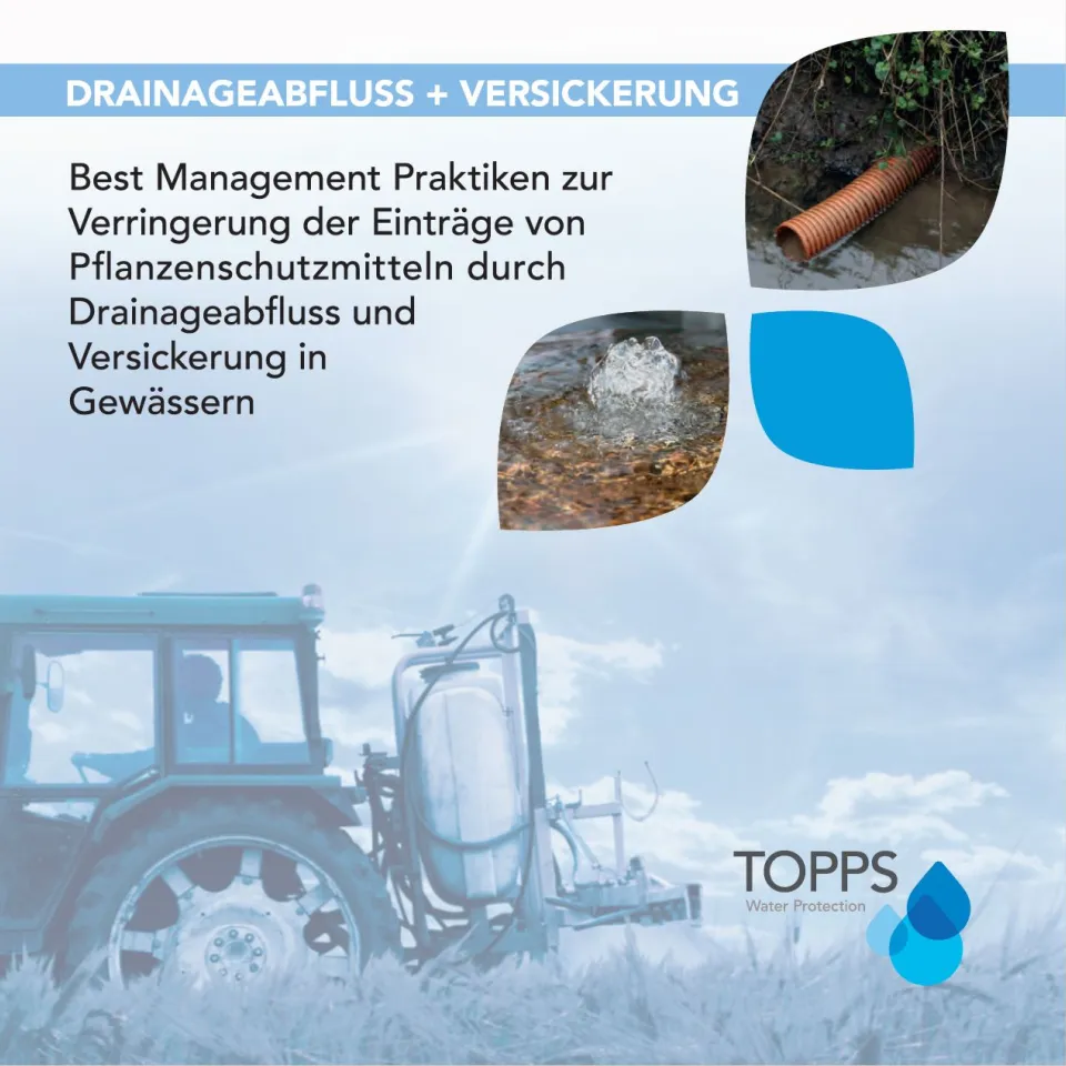 Gewässerschutz: Neues Handbuch zur Vermeidung von Pflanzenschutzmittel-Einträgen